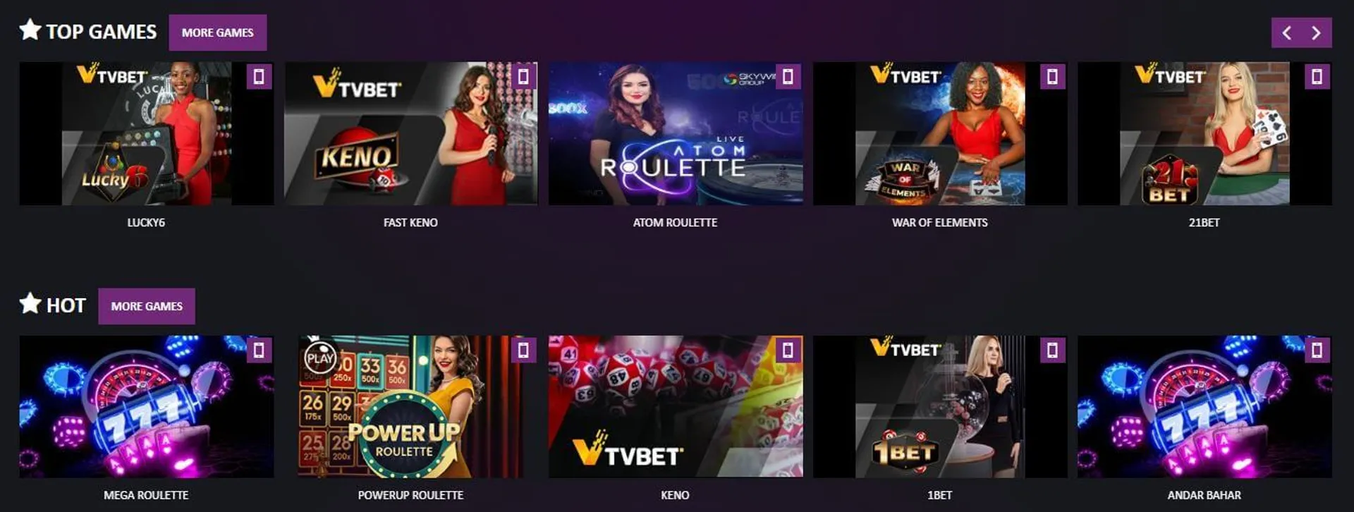 Jogos slots
