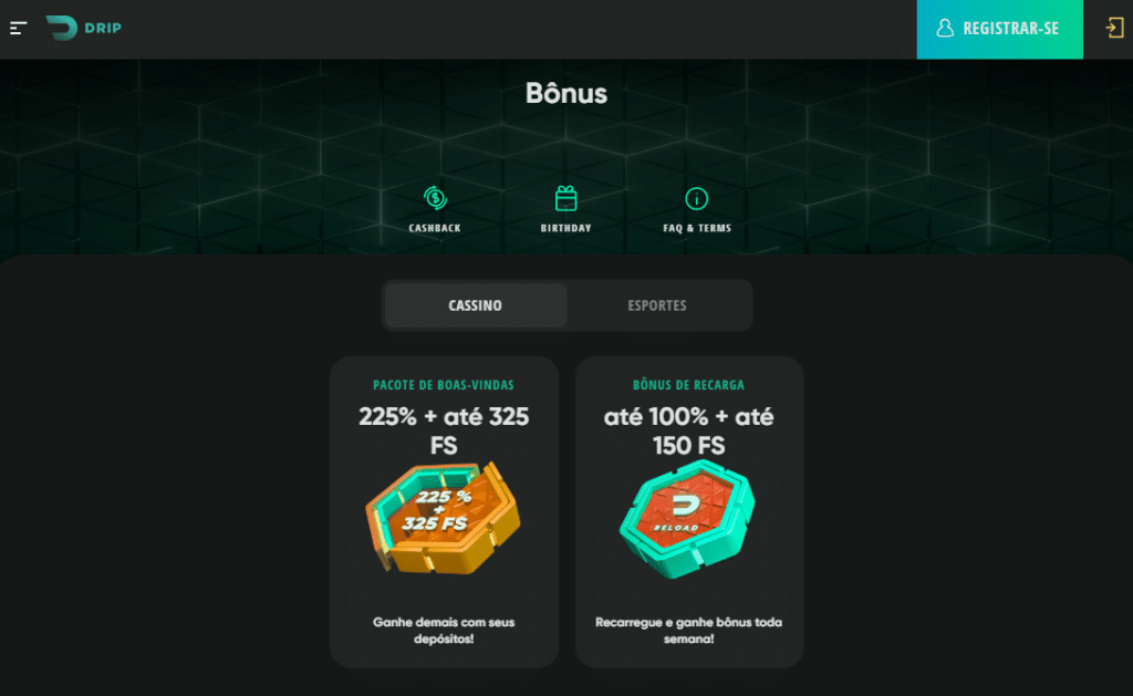 Bet casino online